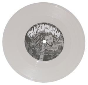 Image of 'Me Versus You' Limited White Vinyl 7" - SOLD OUT