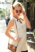 Image of Loop the Loop Dress (white)