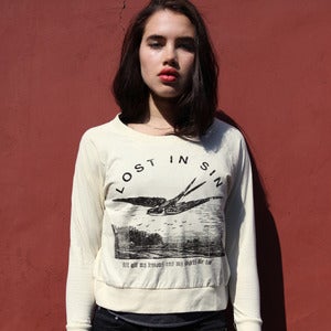 Image of LOST IN SIN natural pullover