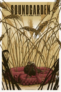Image of Soundgarden at The Tabernacle 5/7/13 in Atlanta Poster