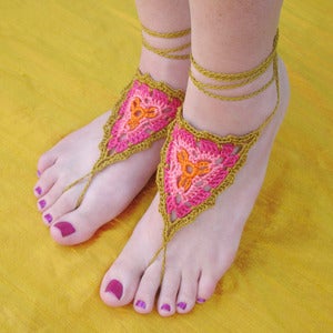 Image of CUSTOM Gypsy Barefoot Sandals