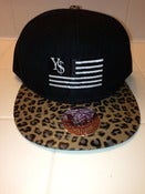 Image of "One Nation Swag" cheetah brim SnapBack 