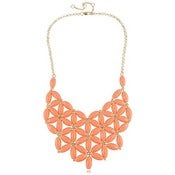 Image of Flower Bib Necklace