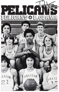 Image of Obama Bunch of Pelicans Tee