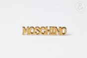 Image of Moschino Pin Brooch Gold :: Vintage Accessories