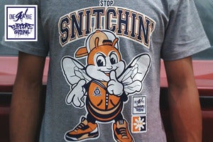 Image of STOP SNITCHIN` TEE FLIPCORE X XNEIV.MVE