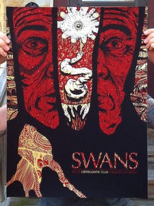 Image of Swans (Switzerland) - Screenprinted Poster