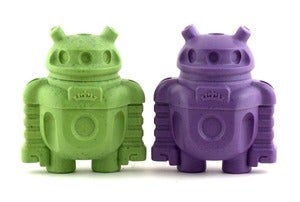 Image of Robotones / No.2: Green Grass / No.3: Lavender / 3" resin / Edition of 12