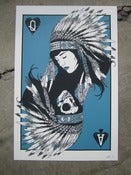 Image of 'Ace of Queens' serigraph