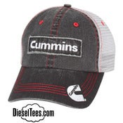 Image of Cummins Diesel Denim Mesh Trucker Hat Cap
