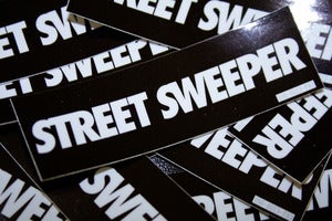 Image of Street Sweeper Bomber Sticker