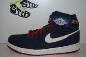 Image of Air Jordan I High Strap Midnight Navy/Varsity Red