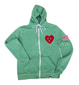 Image of CdNMC Freedom Rebels Zip (Green)