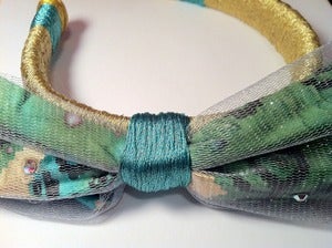 Image of Green Bow Headband