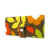 Image of Floral Pop ) Pocketbook Slash Checkbook Holder