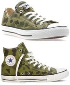 Image of Converse - Chuck Taylor Washed Camo Olive Branch - Unisex Shoe -  