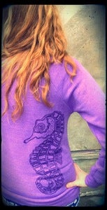 Image of Seahorse- Hoodless Hoodie