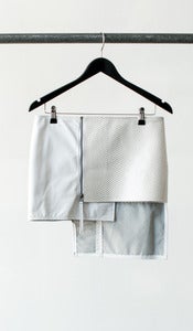 Image of BATTALION skirt (white)