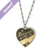 Image of i'm taken necklace