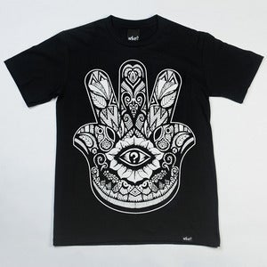 Image of HAMSA HAND BLACK