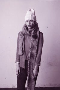 Image of DIY elora toque "gnd knitting kits" w/ fair trade south american wool