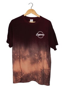 Image of (Limited) Bleached Maroon World Tee