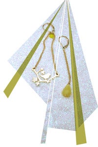 Image of Boucles d'oreilles champagne <br>MEET ME