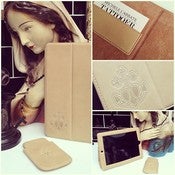 Image of Leather Ipad and Iphone pack - Made in Italy