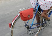 Image of Bicycle Purse-Rust