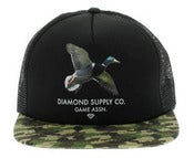 Image of NEW! Diamond Supply Co. Game Assn CAMO Snapback Hat