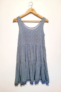 Image of liberty print cotton smock tunic 