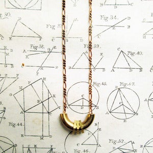 Image of Deco Macaroni Necklace