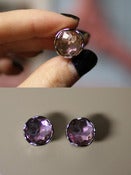 Image of 7/16" Pink Gem Plugs!