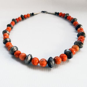 Image of Spiny Oyster Necklace