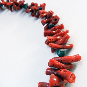 Image of Mediterranean Coupelene Coral Necklace
