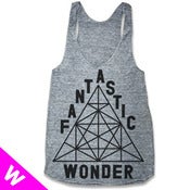 Image of RE-RELEASE! FANTASTIC WONDER (WOMEN RACERBACK)