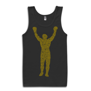 Image of Rocky Statue Tank-Top (Black)