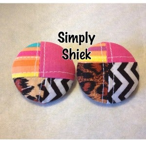 Image of Multi Colored stud earrings