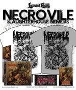 Image of NECROVILE - Slaughterhouse Nemesis - CD/TS deal