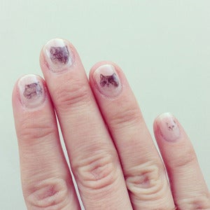 Image of Kitty Nail Art Transfers Pack of 40 by Harriet Gray 