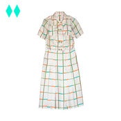 Image of GILLIAN <span class="smallTit"> Check Shirt Dress </span>
