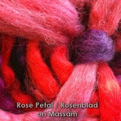 Image of "Rose Petal" wool-wheel