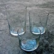 Image of set of 12 small bistro tumblers