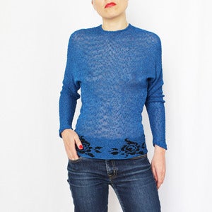 Image of Pull ancien en viscose