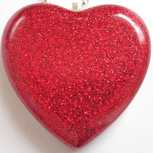 Image of Sweetheart Necklace - Ruby