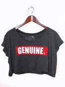 Genuine Ladies Crop Top Tee