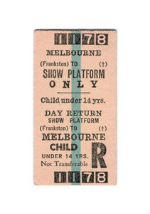 Image of Show Platform Greeting Card & Envelope
