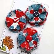 Image of patriotic posy pins - 1