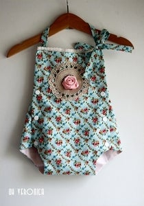 Image of Baby Romper with Snaps