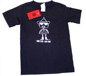 Image of Kids Chingo Robot shirt (on black)